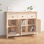 Voir la diapositive 3 : VIDAXL Buffet 100x35x74 cm Bois massif de pin