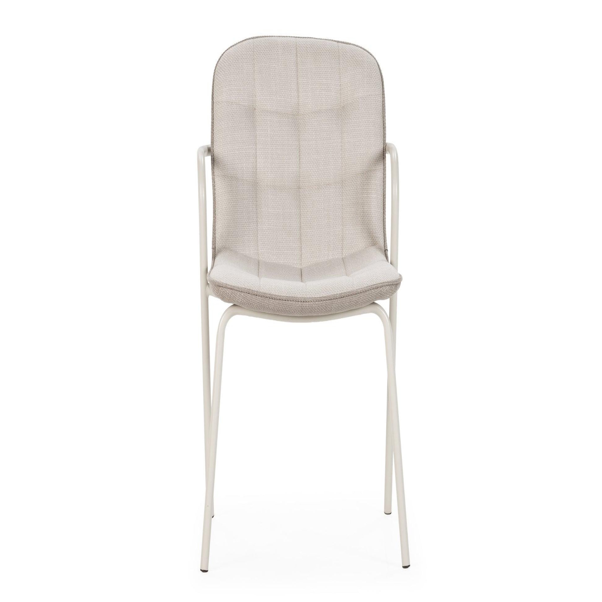 Voir la diapositive 1 : CASANOVA PARIS Marlo - lot de 4 chaises pieds en métal