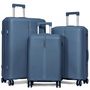 Voir la diapositive 1 : Cactus Lot de 3 valises rigides dont une valise cabine TSA