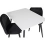 Voir la diapositive 3 : Paris Prix Table Enfant & 2 Chaises  Polar  80cm Blanc & Noir
