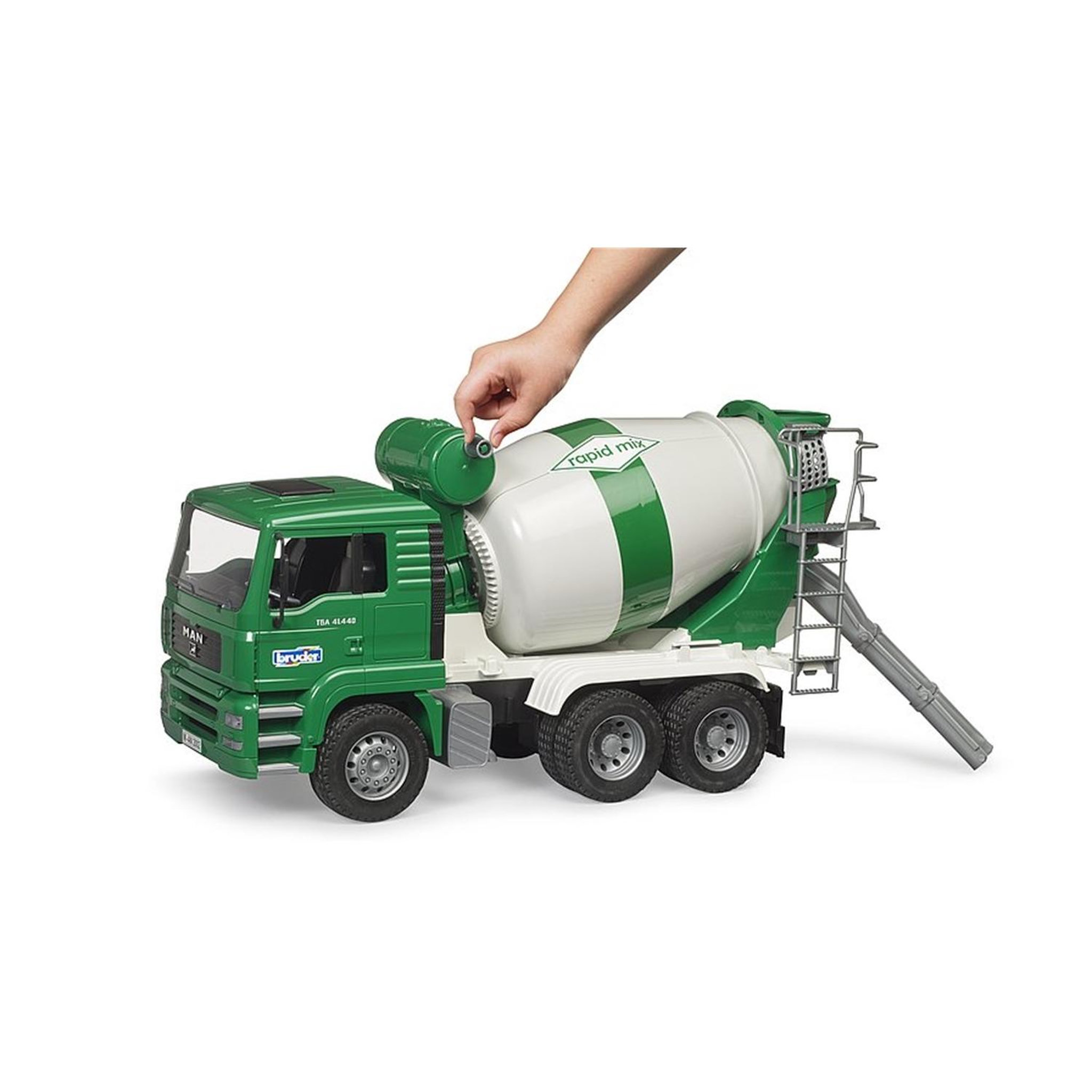 Voir la diapositive 3 : Bruder Camion-bétonnière MAN TGA