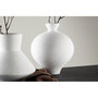 Voir la diapositive 4 : Paris Prix Vase Déco  Rellis  24cm Blanc