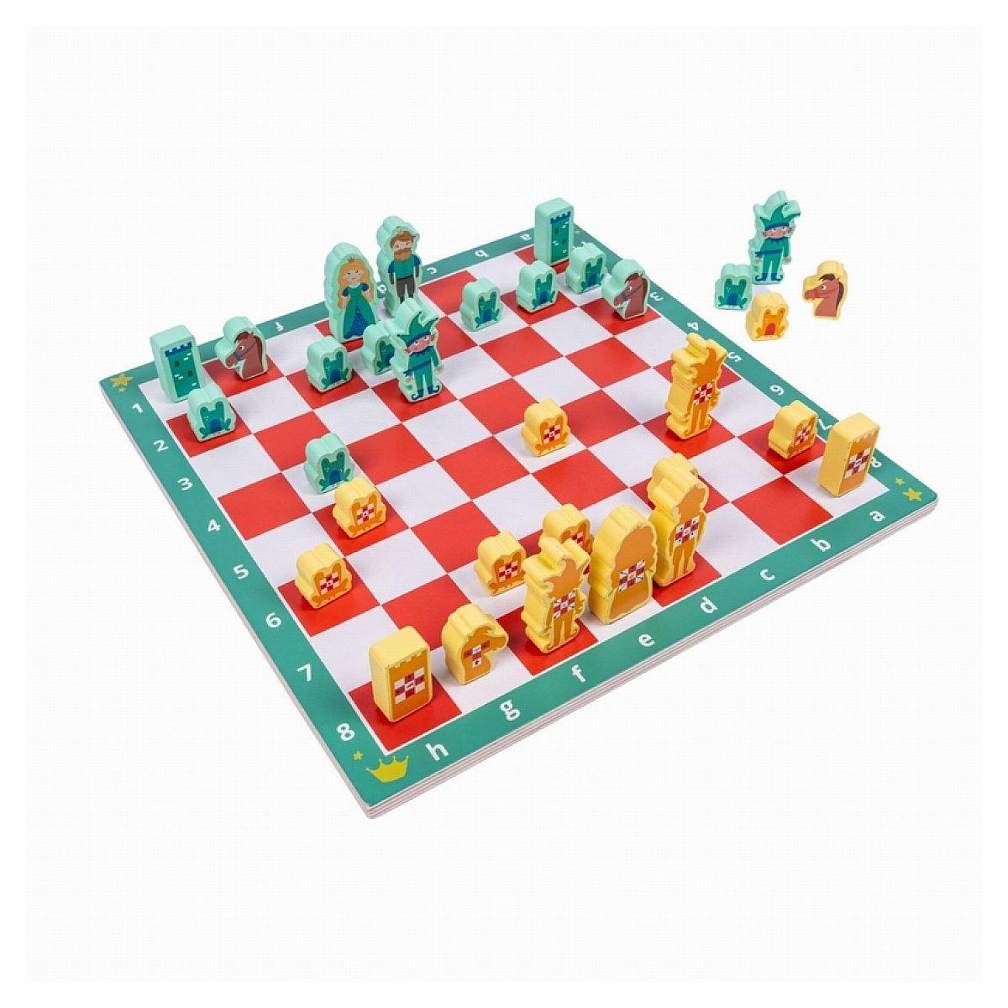 Voir la diapositive 2 : Professor Puzzle Mon 1er jeu d'echecs en bois