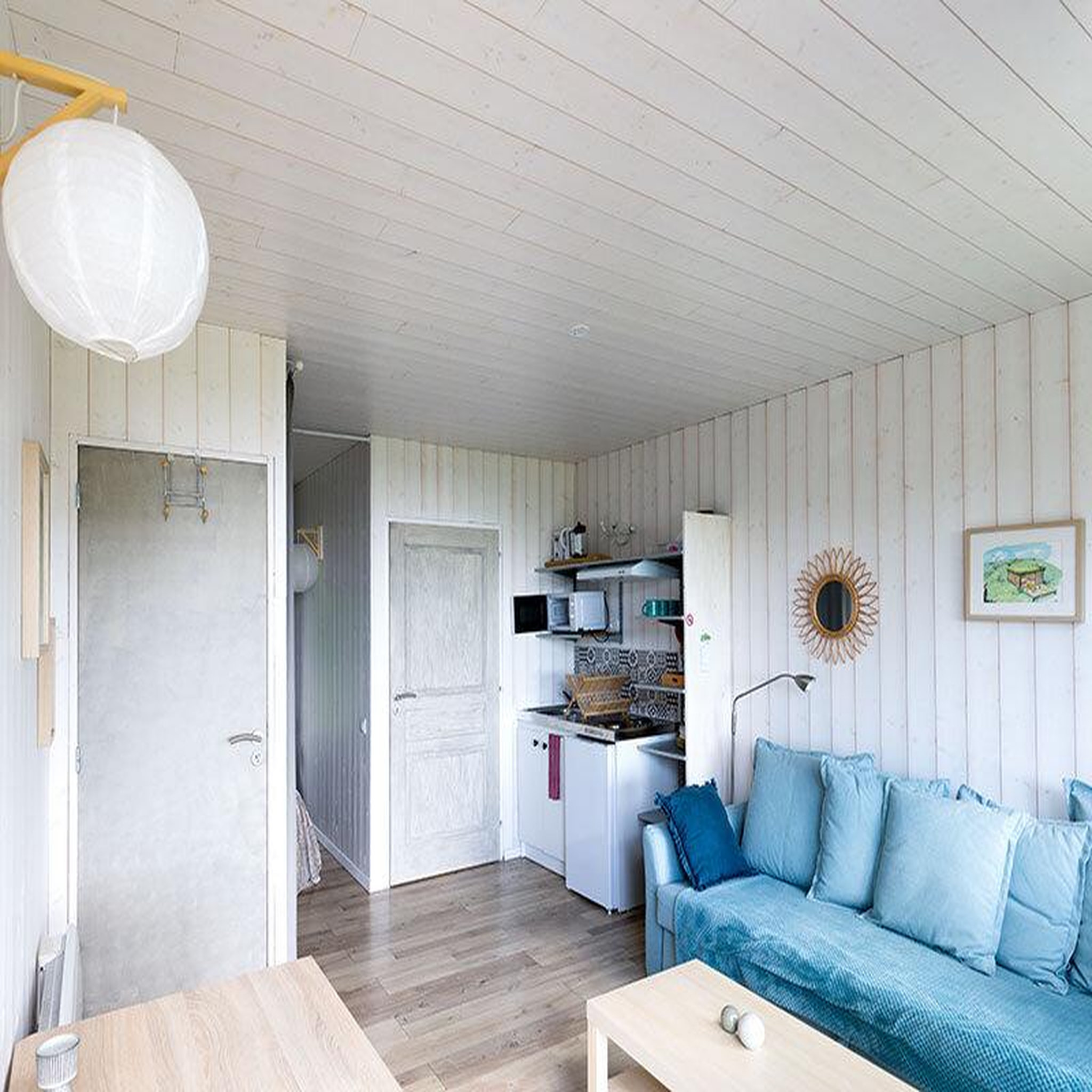 Voir la diapositive 3 : Smartbox Séjour nature dans une cabane en bois avec 1h d'accès au sauna dans les montagnes du Sancy - Coffret Cadeau Séjour