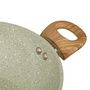 Voir la diapositive 3 : FIVE Wok en Aluminium  Forge  32cm Vert