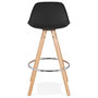 Voir la diapositive 4 : Paris Prix Tabouret de Bar  Bjarki  85cm Noir