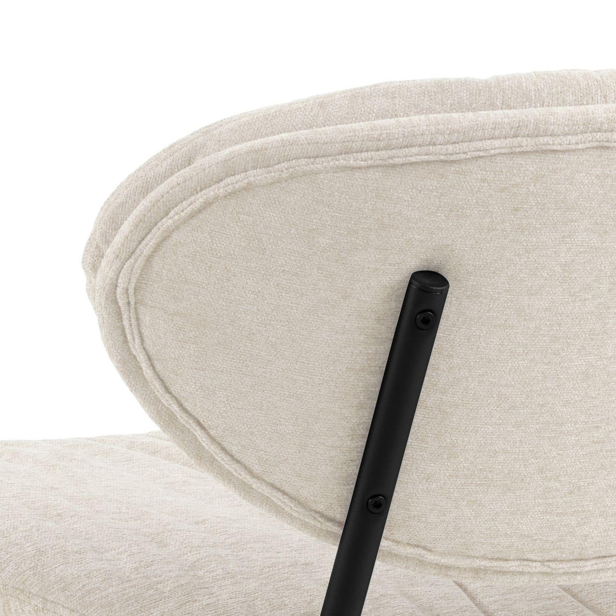 Voir la diapositive 5 : TOILINUX Fauteuil d'appoint tulum