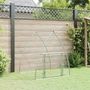 Voir la diapositive 3 : VIDAXL Cage pour poules argente 100x105x120 cm acier galvanise