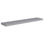 Voir la diapositive 2 : VIDAXL Etagere murale flottante gris 120x23,5x3,8 cm MDF