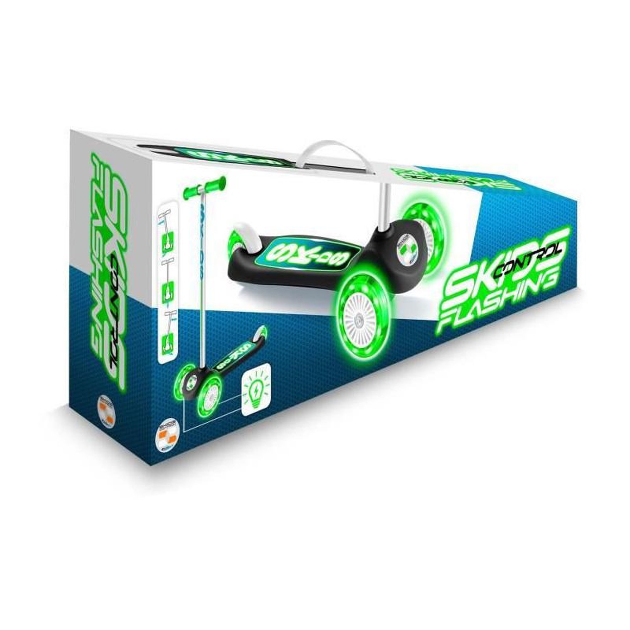 Voir la diapositive 5 : STAMP STAMP Trottinette 3 roues a balance SKIDS CONTROL roues lumineuses