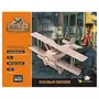 Eureka Toys Eureka - Gepetto's Jeux de construction en bois Kit 3D - avion 52473158