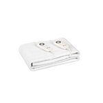 ASTORIA Surmatelas chauffant 2 places 160x140cm blanc - AD165A