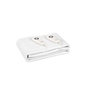 Voir la diapositive 1 : ASTORIA Surmatelas chauffant 2 places 160x140cm blanc - AD165A
