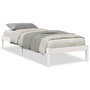 Voir la diapositive 2 : VIDAXL Cadre de lit extra long sans matelas 80x210 cm bois massif pin