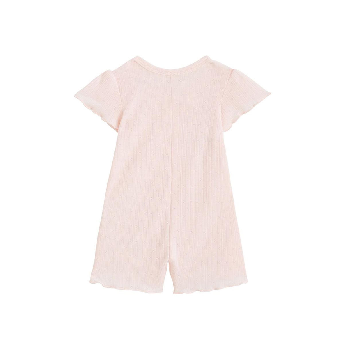 Petit Béguin Barboteuse bébé en pointelle Badian