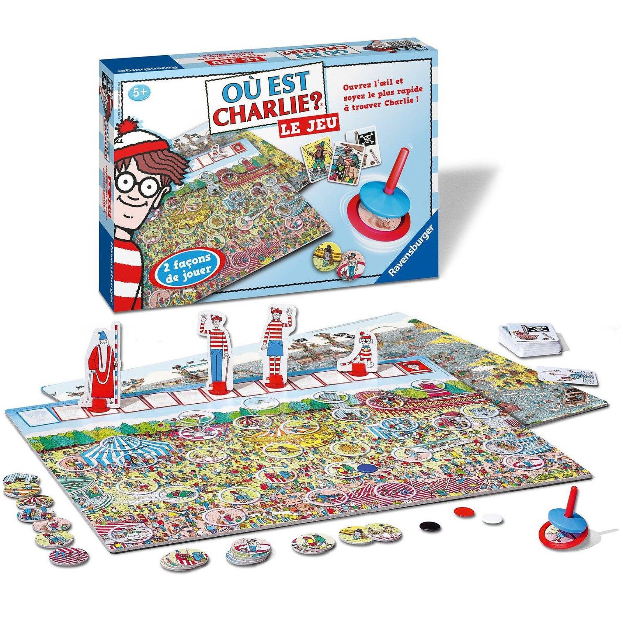 Voir la diapositive 2 : RAVENSBURGER Où est Charlie ?