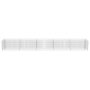 Voir la diapositive 5 : VIDAXL Lit sureleve a gabion Acier galvanise 450x50x50 cm
