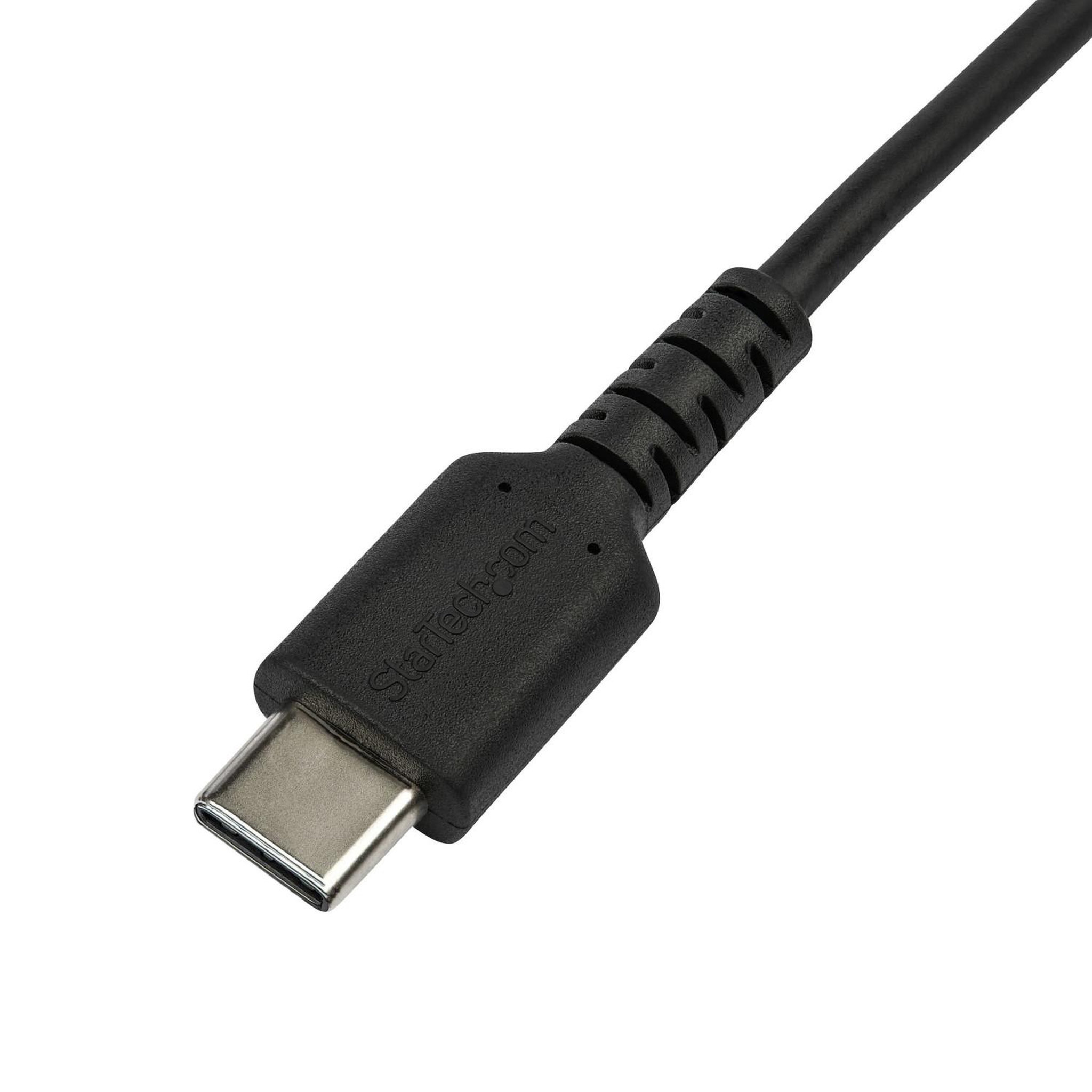 Voir la diapositive 3 : Startech Startech.com câble usb-c vers lightning noir robuste 2m - câble de charge/synchronistation usb type c vers lightning fibre aramide - ipad/iphone 12 certifié apple mfi