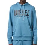 DIESEL Sweat à Capuche  Homme Diesel Girk. Coloris disponibles : Bleu
