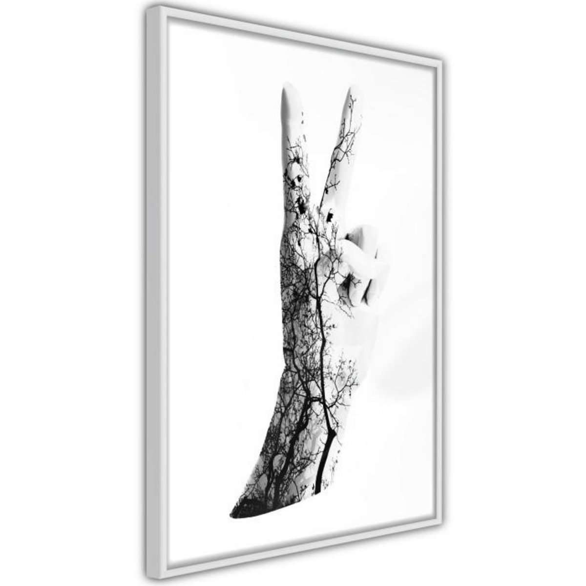 Paris Prix Affiche Murale Encadrée  Peace