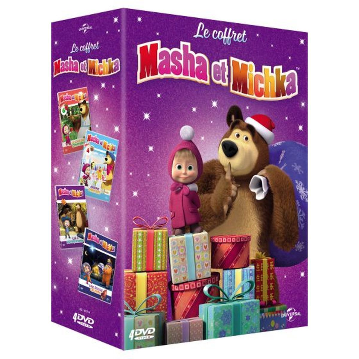 Coffret DVD Masha et Michka 4 Films