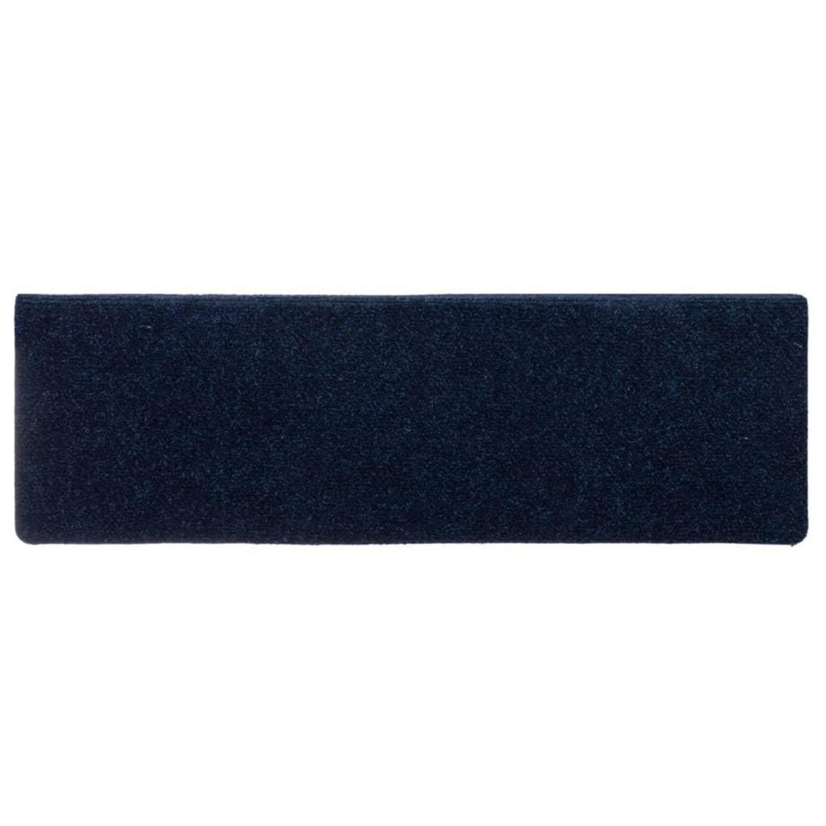 VIDAXL Tapis d'escalier 15 pcs Tissu aiguillete 65x21x4 cm Bleu