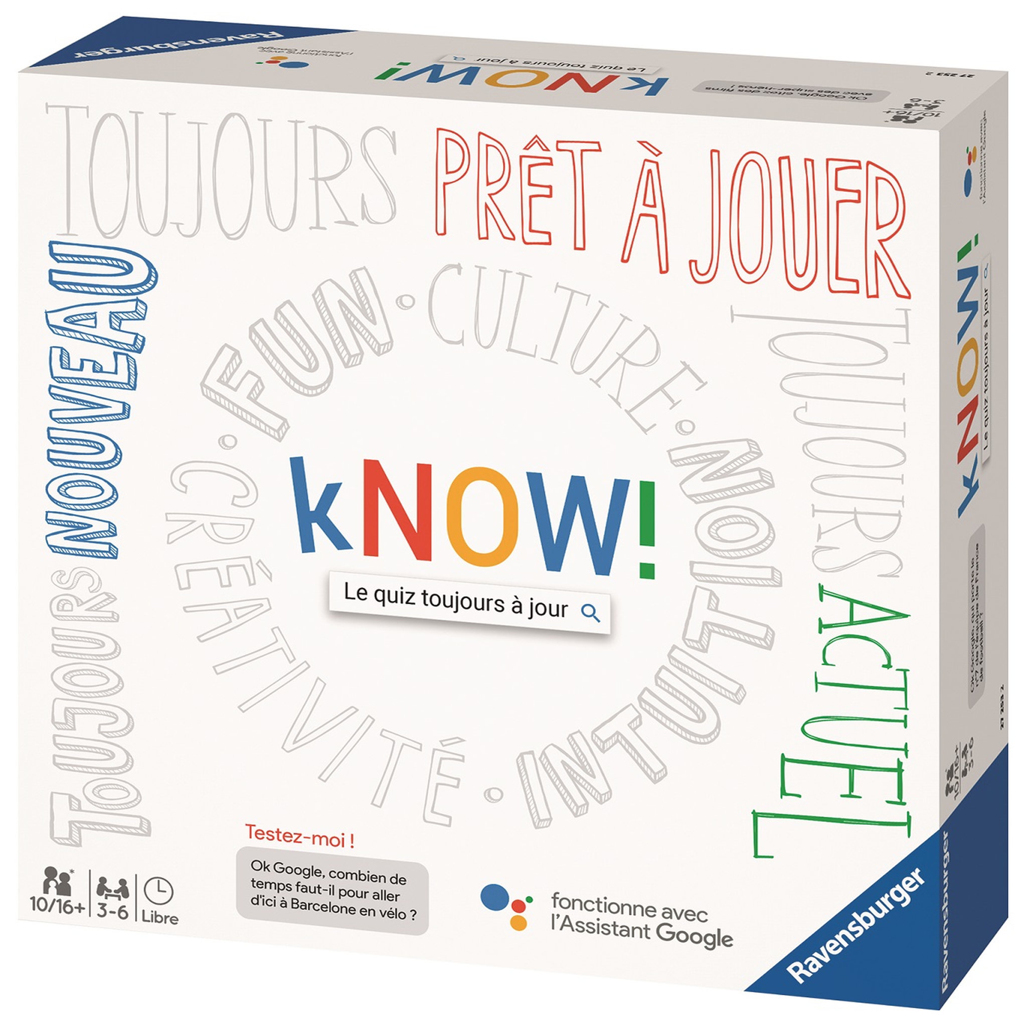 Voir la diapositive 2 : RAVENSBURGER Jeu - Know!