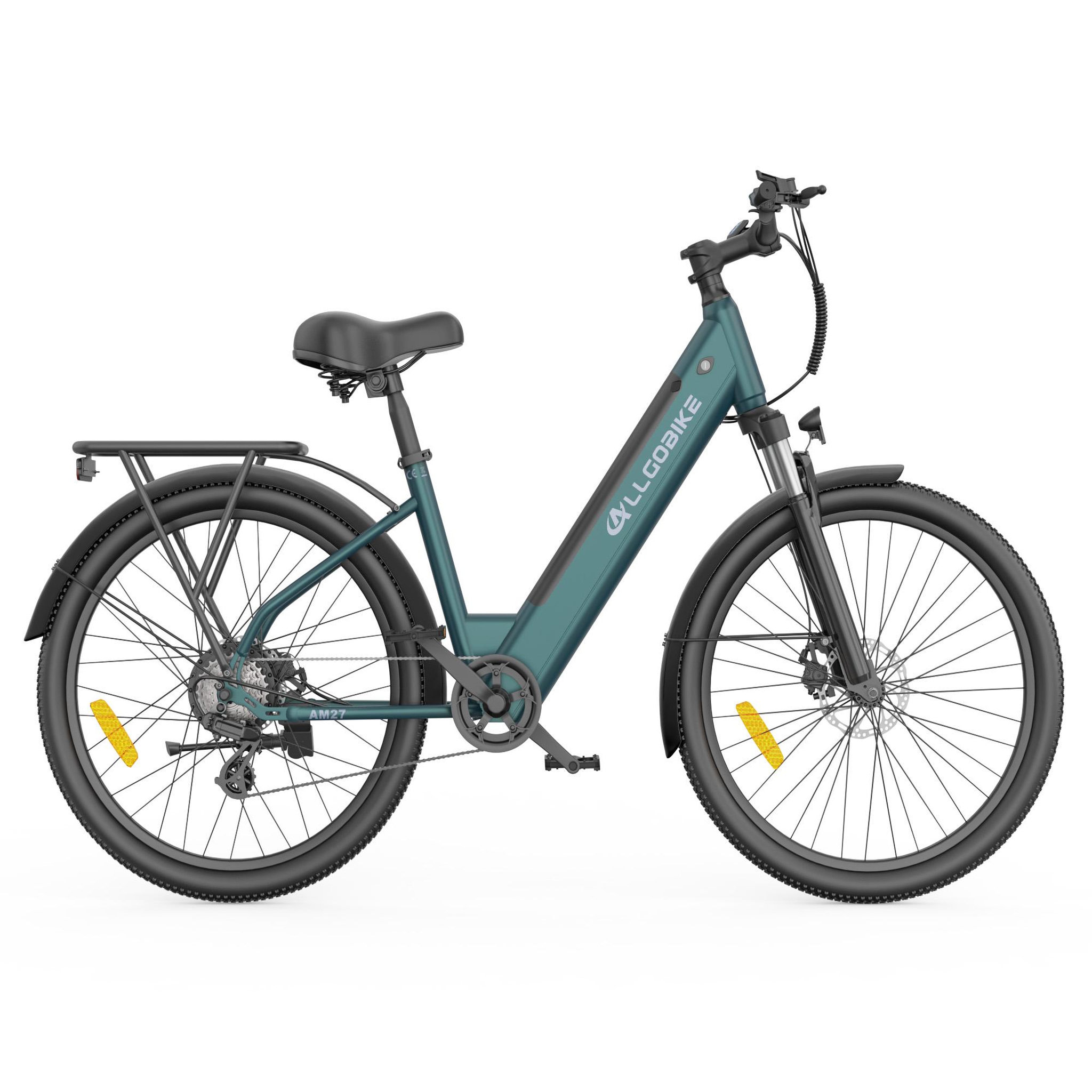 Voir la diapositive 1 : ALLGOBIKE Vélo électrique allgobike am27 27,5 pouces