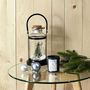 Voir la diapositive 5 : The Home Deco Factory Lot de 2 tables gigognes rondes en verre trempé - Transparent