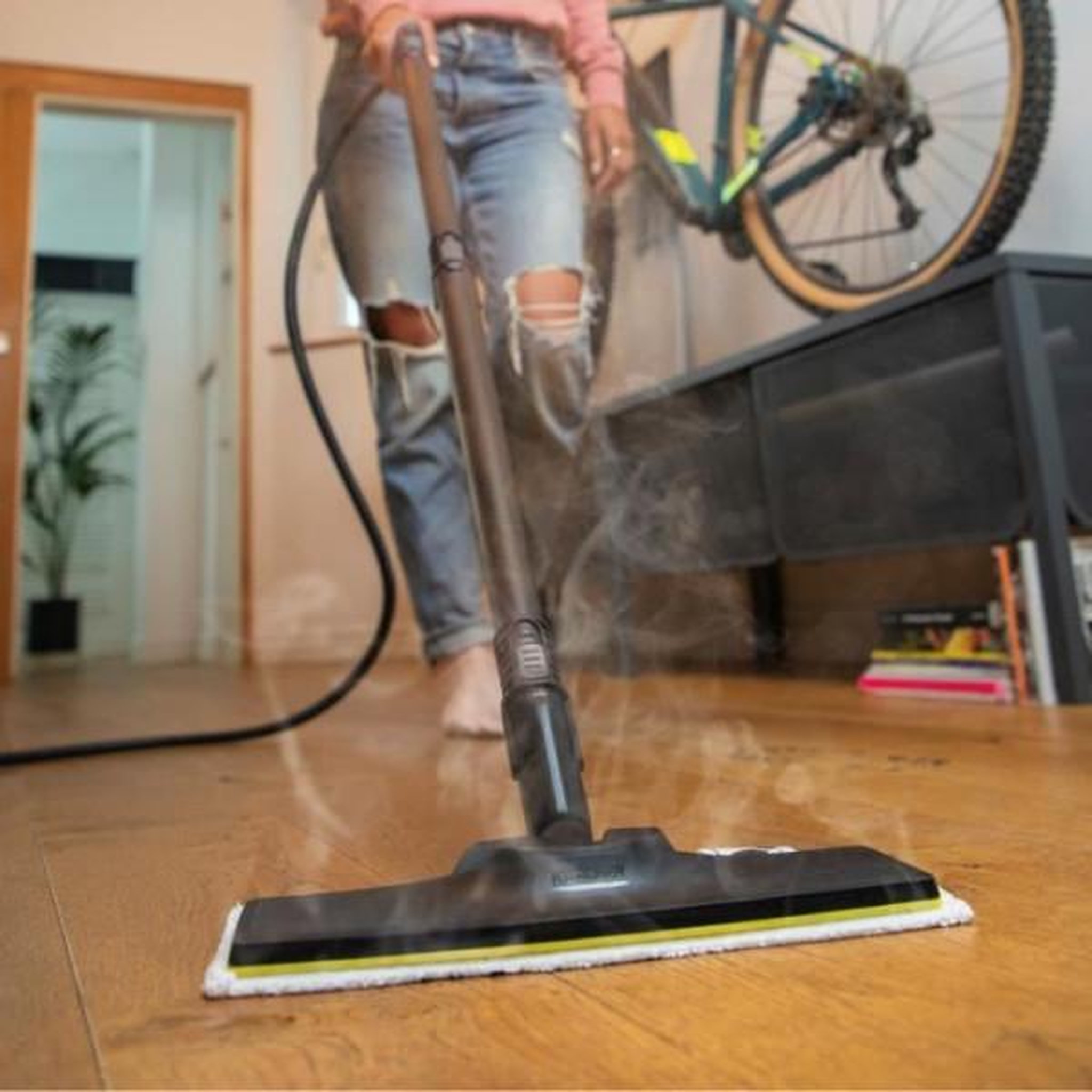Voir la diapositive 3 : KARCHER Jeu de 3 serpillieres microfibres pour buse sol Easy Fix (1 souple, 1 abrasive, 1 tres abrasive) - 2.863-341.0