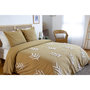 Voir la diapositive 2 : Home collection Parure de couette tuftées en coton lavé - feuillu