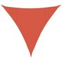 Voir la diapositive 2 : VIDAXL Voile d'ombrage 160 g/m^2 Terre cuite 4x4x4 m PEHD
