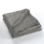 Voir la diapositive 3 : Paris Prix Plaid Uni en Flanelle  Nelia  125x150cm Gris