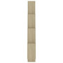 Voir la diapositive 5 : VIDAXL Etagere murale cube Chene sonoma 90x15x119 cm Bois d'ingenierie