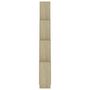 Voir la diapositive 5 : VIDAXL Etagere murale cube Chene sonoma 90x15x119 cm Bois d'ingenierie