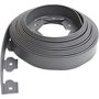 Voir la diapositive 2 : NATURE Bordure a gazon - NATURE - Gris - Rouleau - PE épaisseur 4 mm - H5 cm x 10 m - 10 clous torsadés noir - H20cm x 8 mm