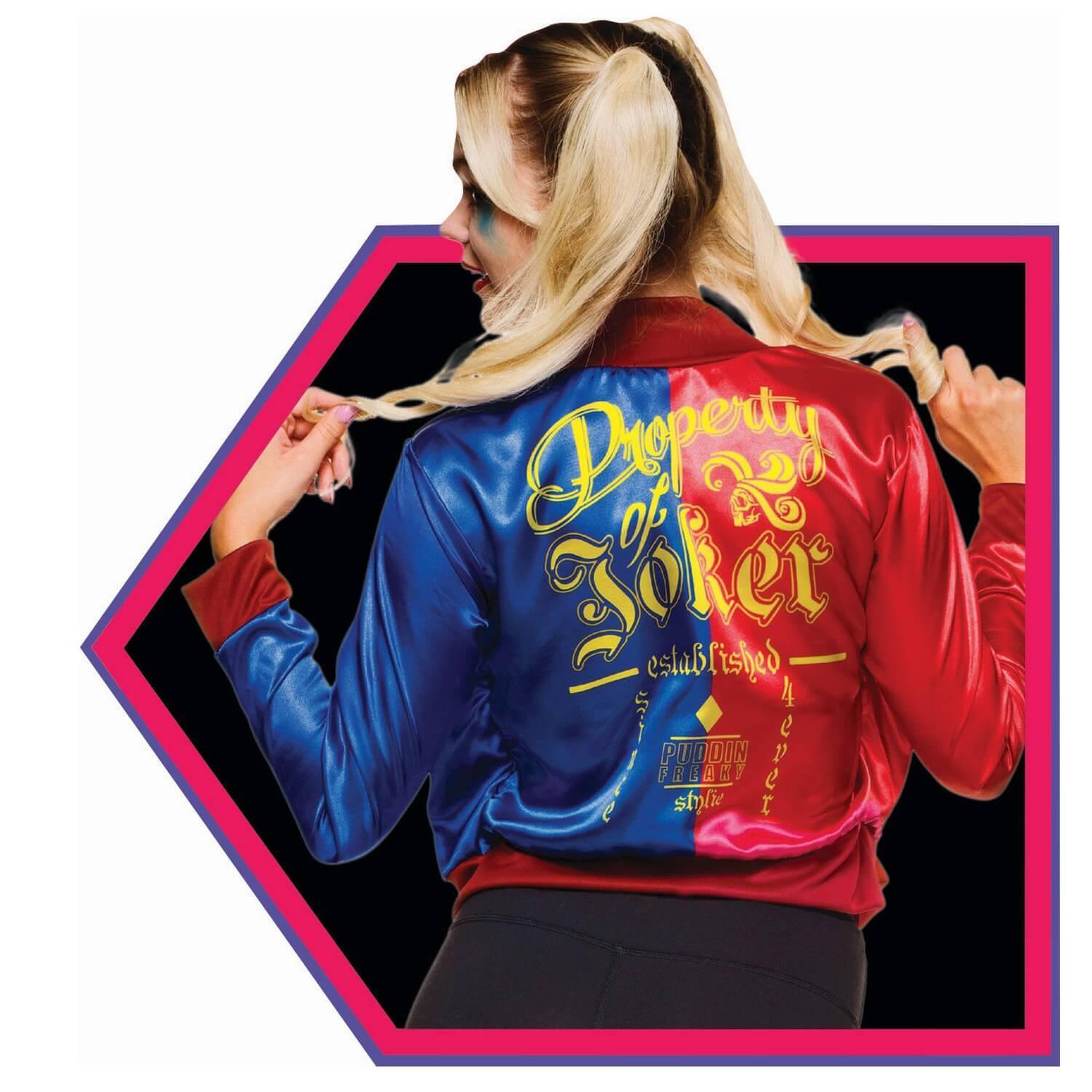 Voir la diapositive 2 : Rubie's Kit déguisement : Top et Veste adulte Harley Quin - M