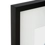Voir la diapositive 2 : ATMOSPHERA Cadre Photo en Verre  Manu  40x50cm Noir
