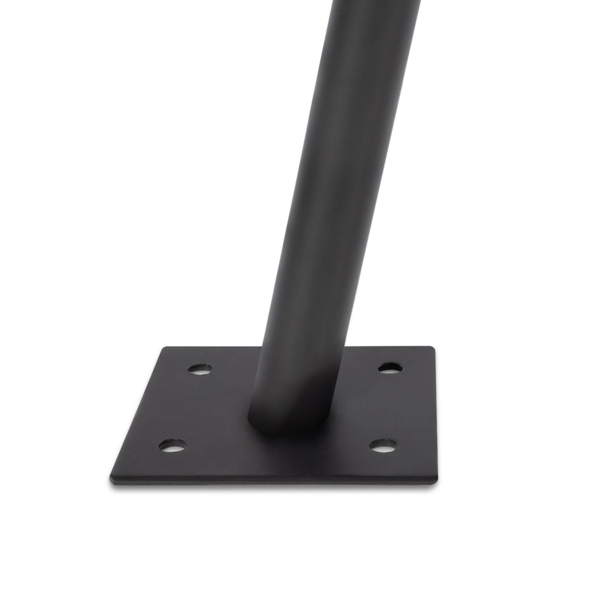 ID MARKET Lot de 2 mâts de fixation réglables pour voile d'ombrage H.220 CM poteaux et bases acier