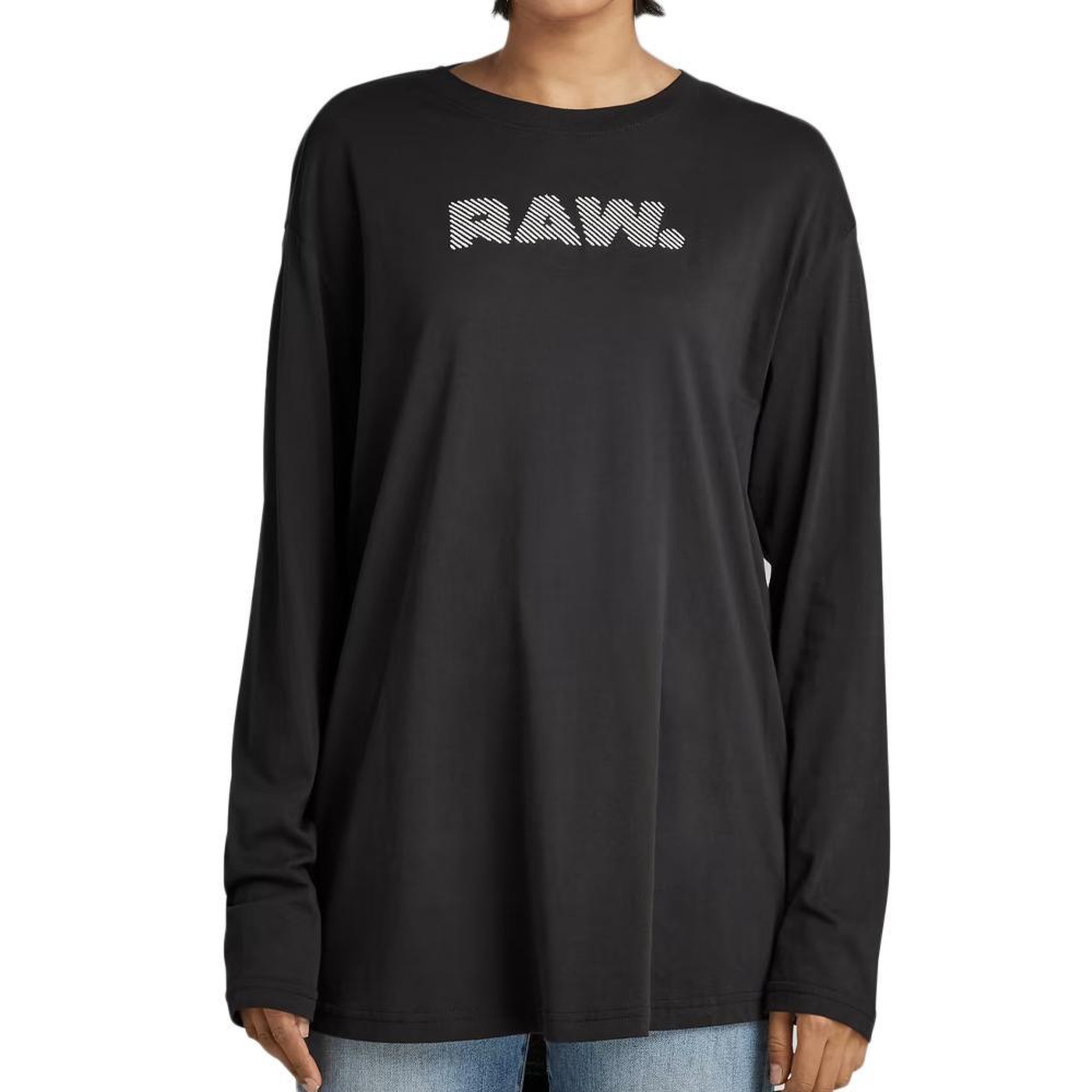 G-Star Raw T shirt  Femme Lash G Star Raw D22036. Coloris disponibles : Noir