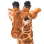 Voir la diapositive 3 : VIDAXL Jouet en peluche Girafe Marron et jaune XXL