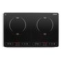 Voir la diapositive 2 : LIVOO Table à induction posable 2 feux 3500w noir - doc236