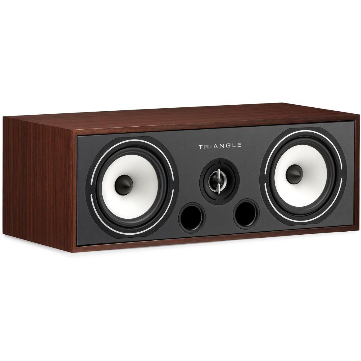Triangle Enceinte centrale Borea BRC2 Noyer