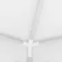 VIDAXL Tente de reception 2,5x2,5 m Blanc