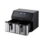 Voir la diapositive 2 : Arthur Martin Friteuse sans huile - ARTHUR MARTIN - Airfryer AMPF9 - 2 cuves de 4,5L - 2000W - Affichage LED