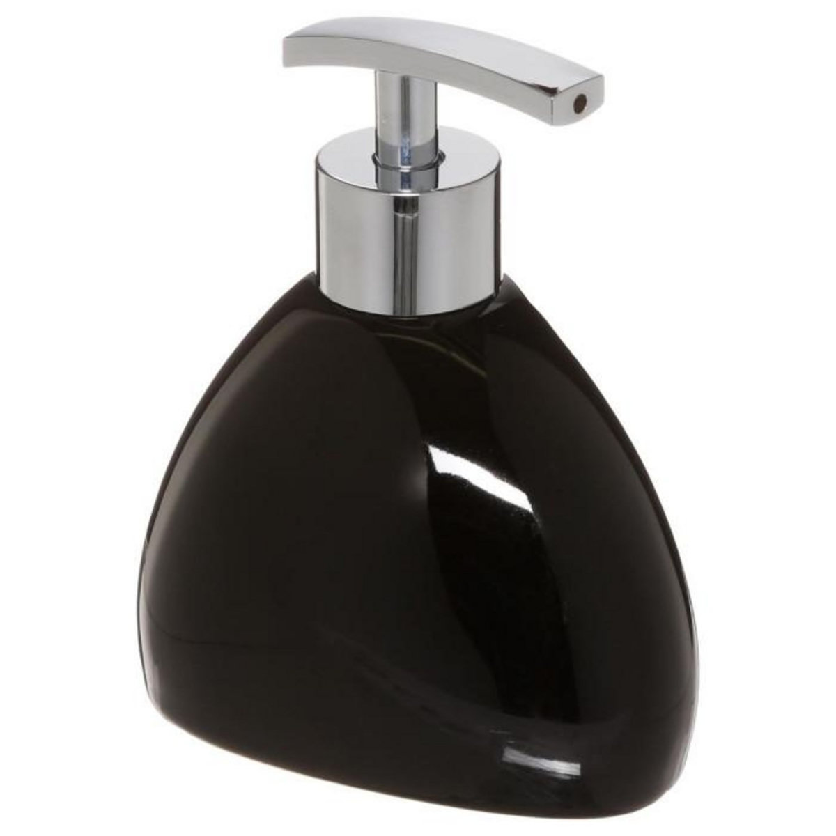 FIVE Distributeur de Savon  Galet  14cm Noir