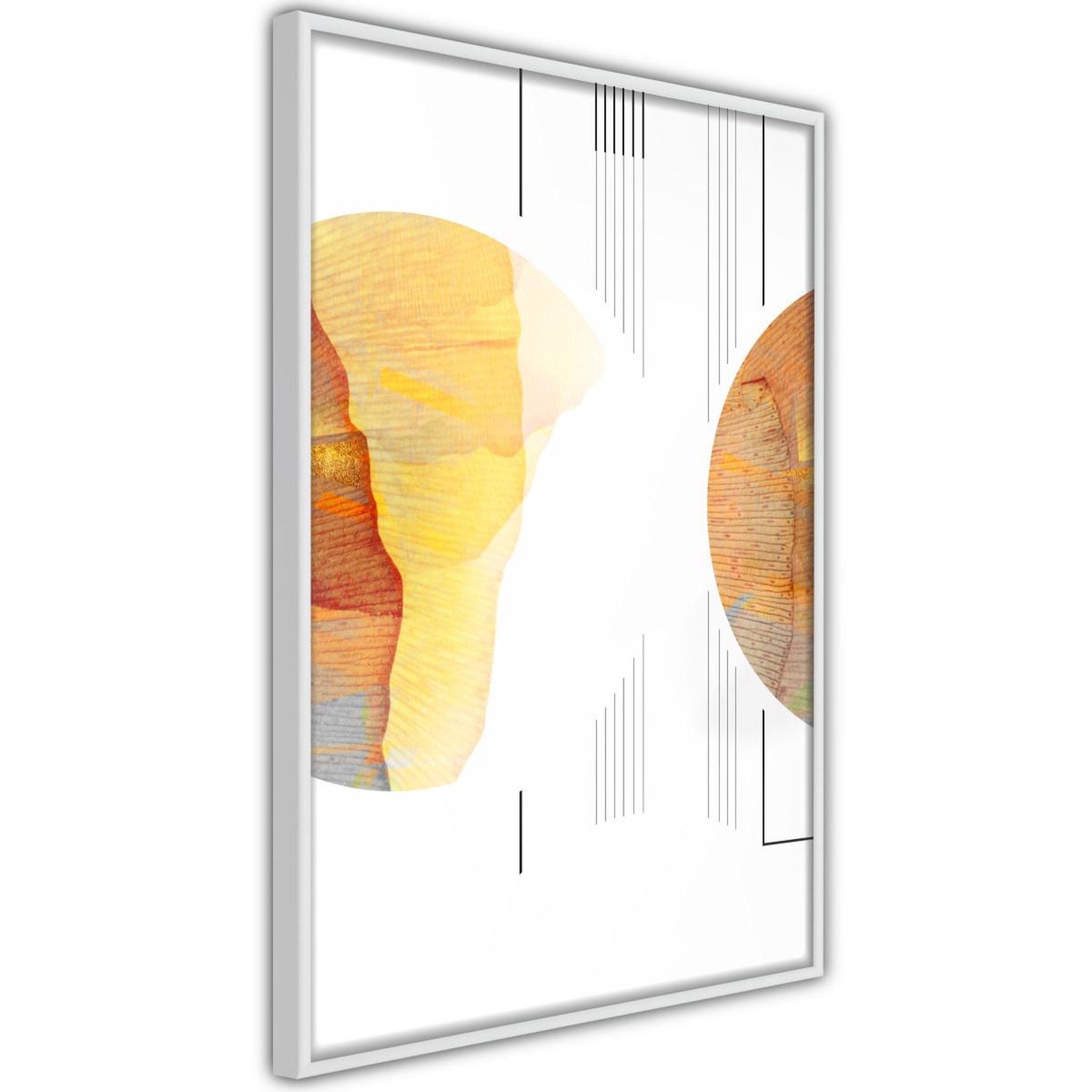 Paris Prix Affiche murale encadrée  collision of planets