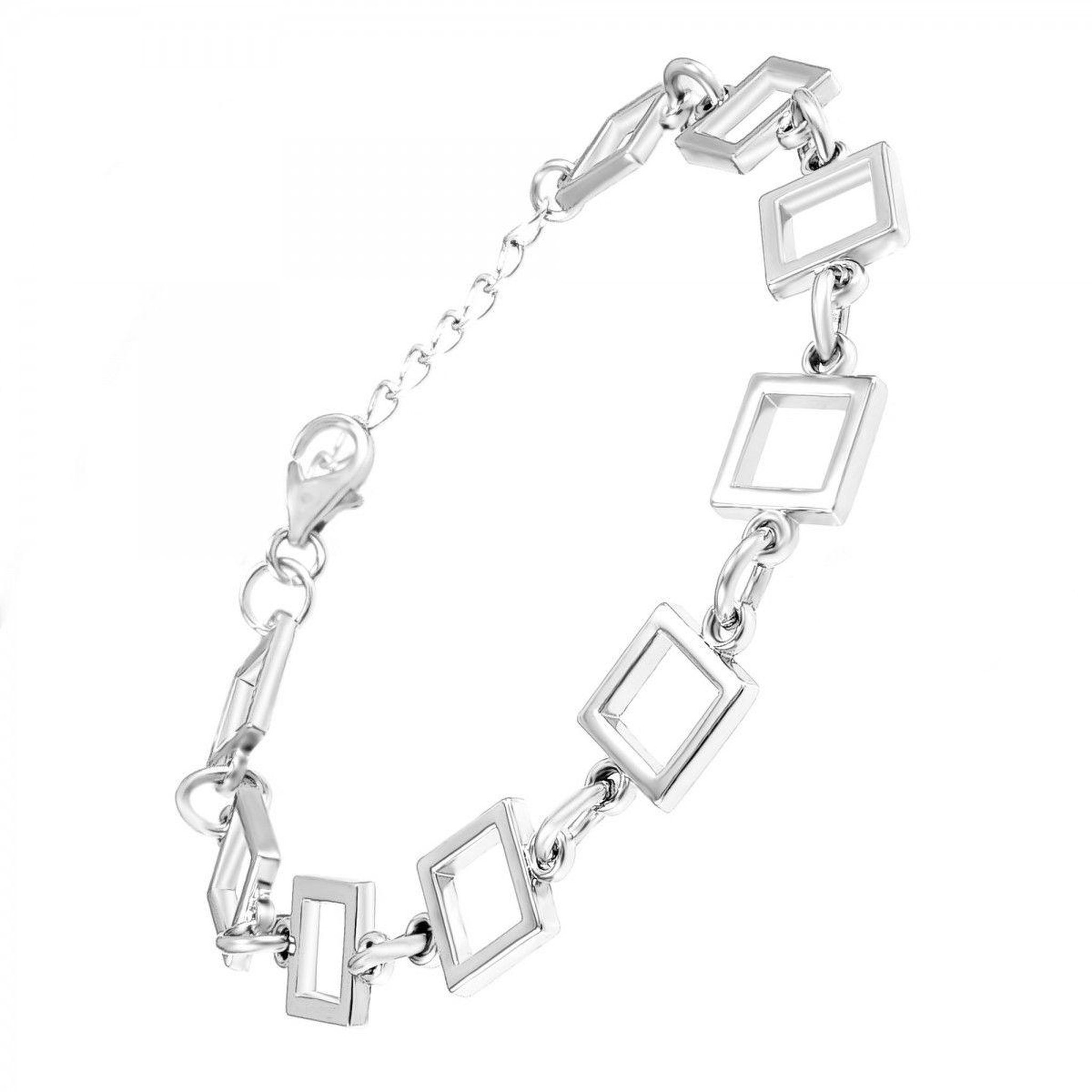 SC CRYSTAL Bracelet Carré Porte-Charms SC Crystal