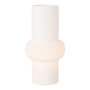 Voir la diapositive 2 : Paris Prix Vase Design Ligne & Boule  Octave  41cm Blanc