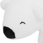 Voir la diapositive 2 :  Pouf Enfant Ours Polaire  Hiver  60cm Blanc